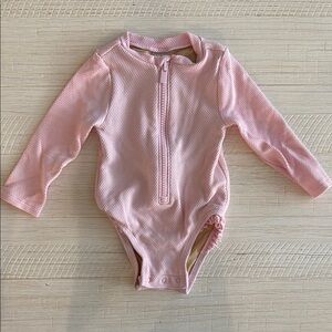 Old Navy Pink Swimsuit, Size 6-12 Months